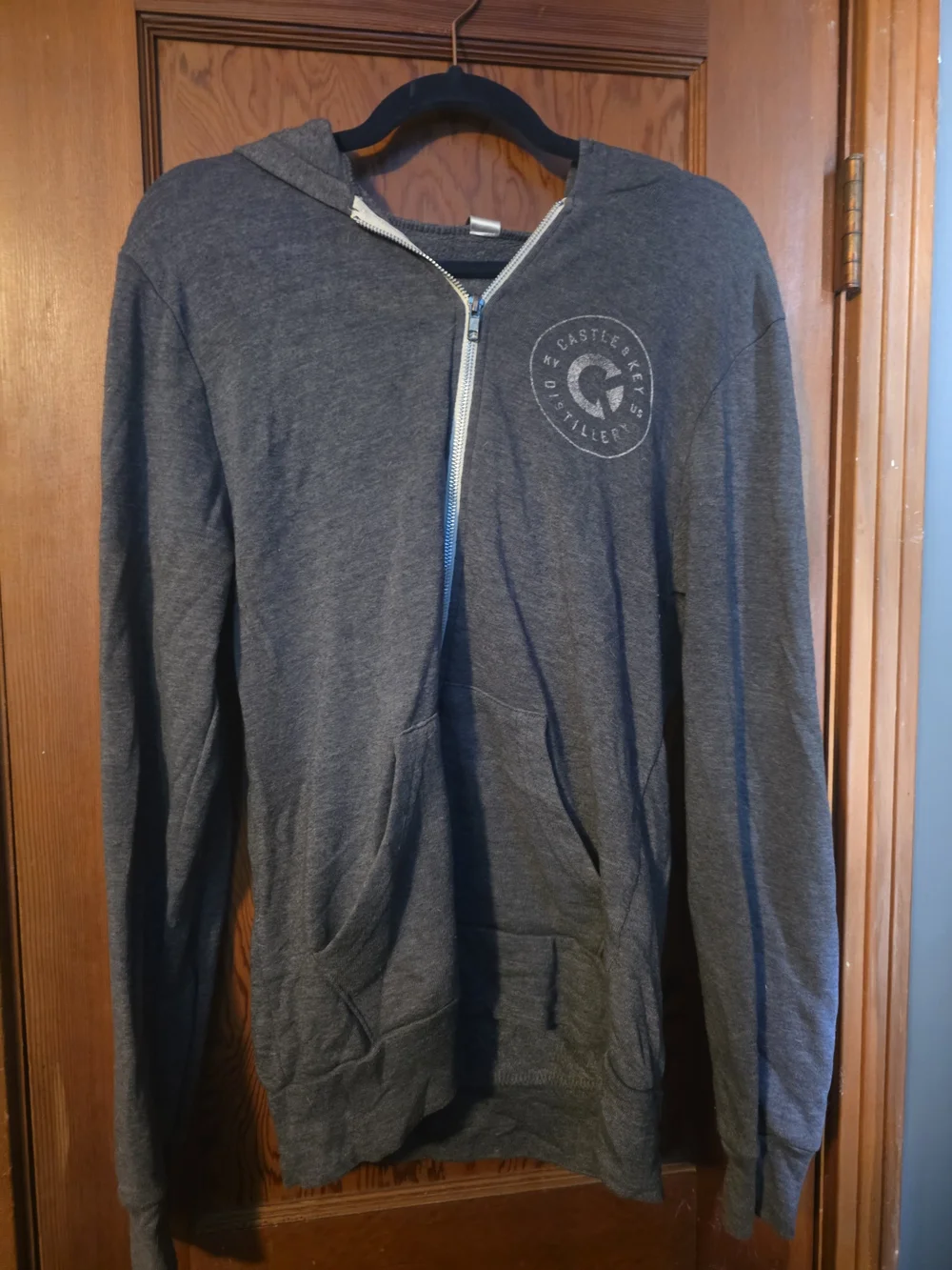 Original Castle & Key Distillery Zip-Up Sweater
